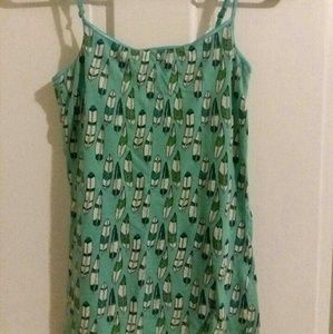 Aeropostale Feather Print Favorite Cami